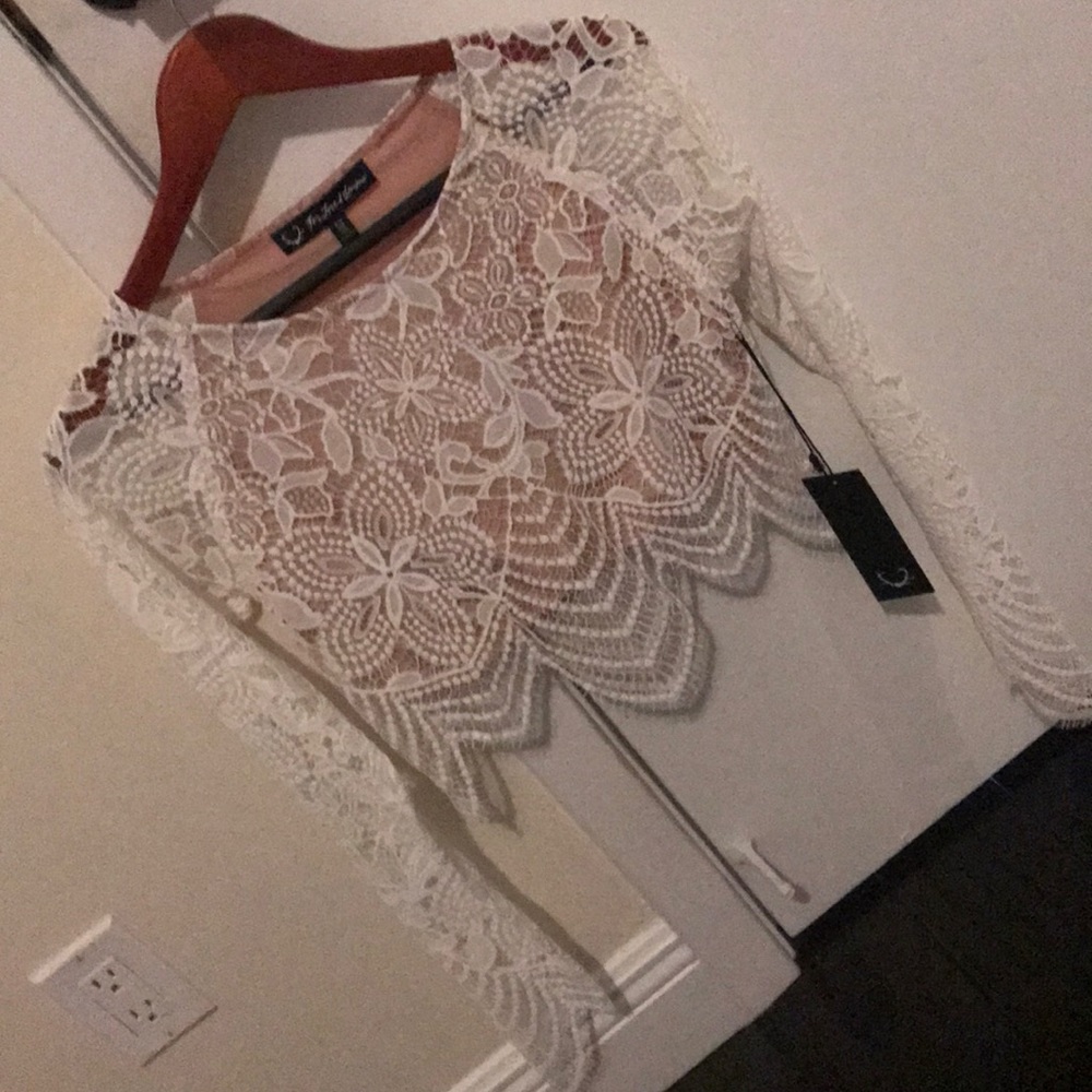 For Love and Lemons Crop Top